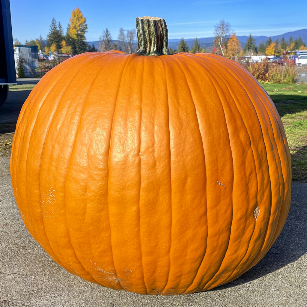 Harvest King Extra Large Pumpkin